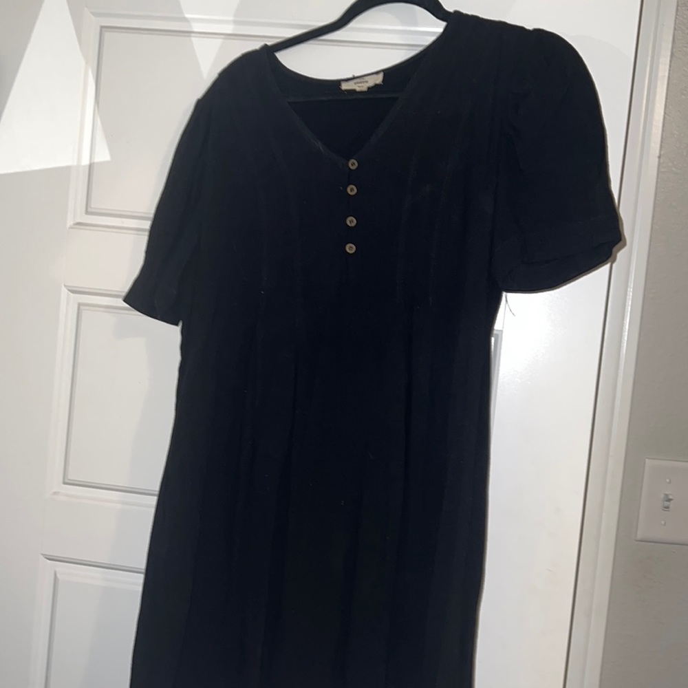 Black entro dress